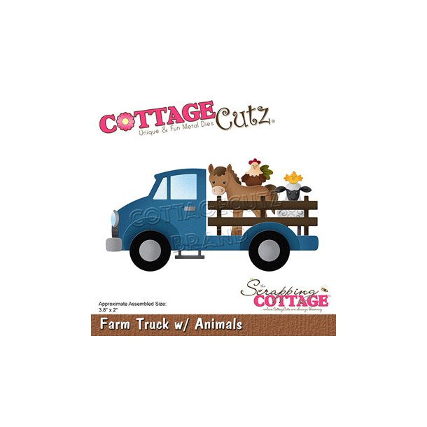 Cottage Cutz - CC- 898 - Farm Truck 