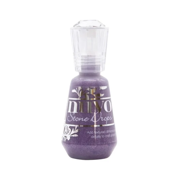 NUVO STONE DROPS Plum Plate 1299N