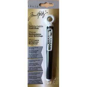 Tonic Studio 256E - Retractable craft pick -Tim Holtz