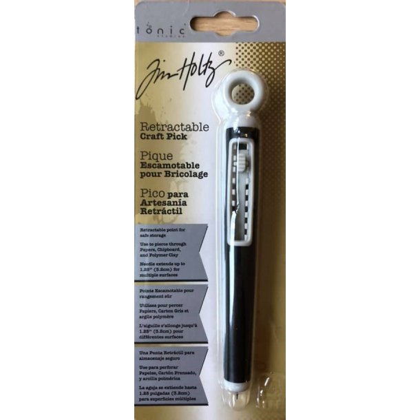 Tonic Studio 256E - Retractable craft pick -Tim Holtz