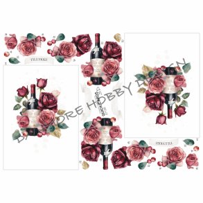 Quick Cards Vin og roser 27136