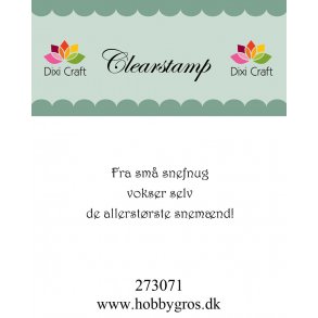 Dixi Craft/HobbyGros 273071