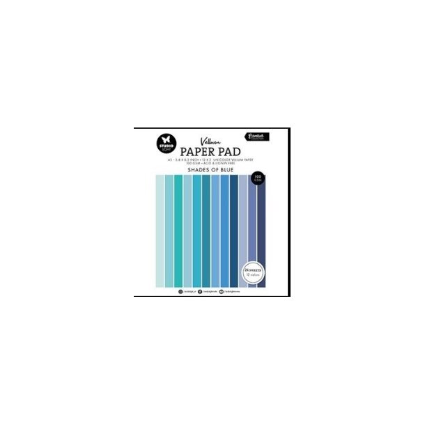 Studio Light Paper Pad "Vellum - Shades of Blue" SL-ES-VPP194