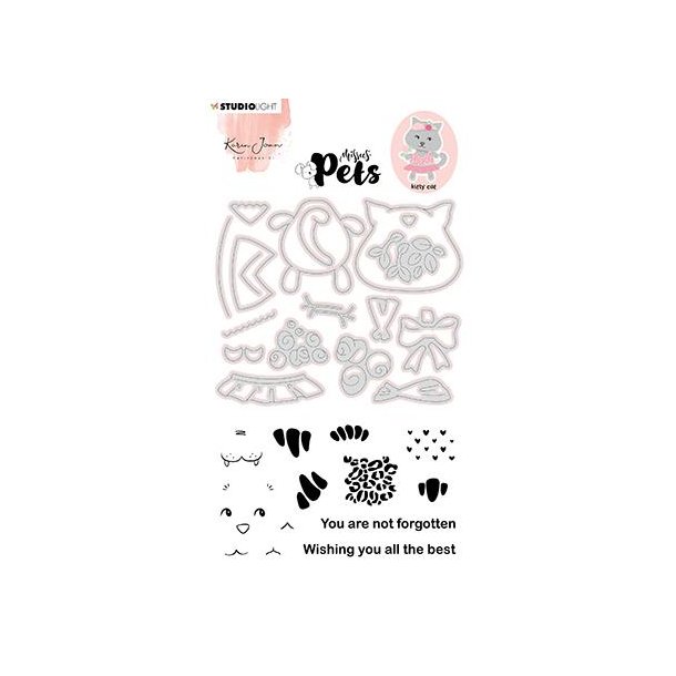 Studio Light Embossing Dies - cat - 03