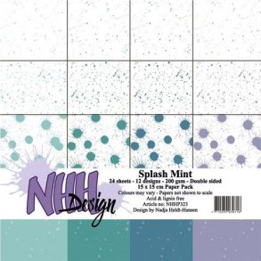 NHH Paperpad 15x15cm -NHHP323 - Splash Mint