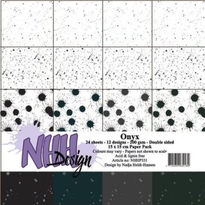 NHH Paperpad 15x15cm -NHHP331 - Onyx