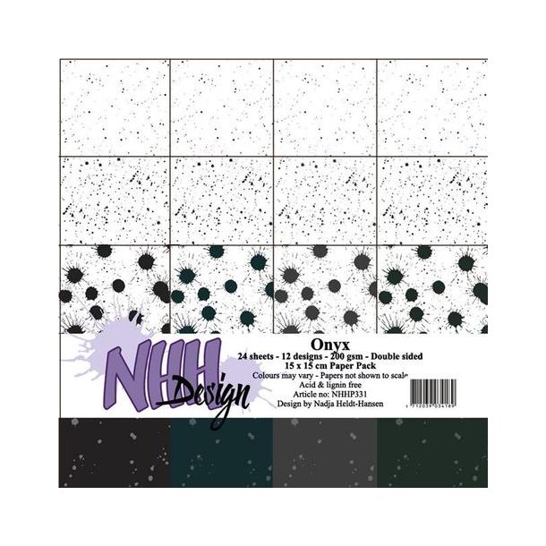 NHH Paperpad 15x15cm -NHHP331 - Onyx