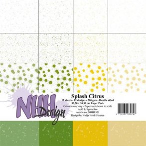 NHH Paperpad 30,5x30,5cm - NHHP521 - Splash citrus