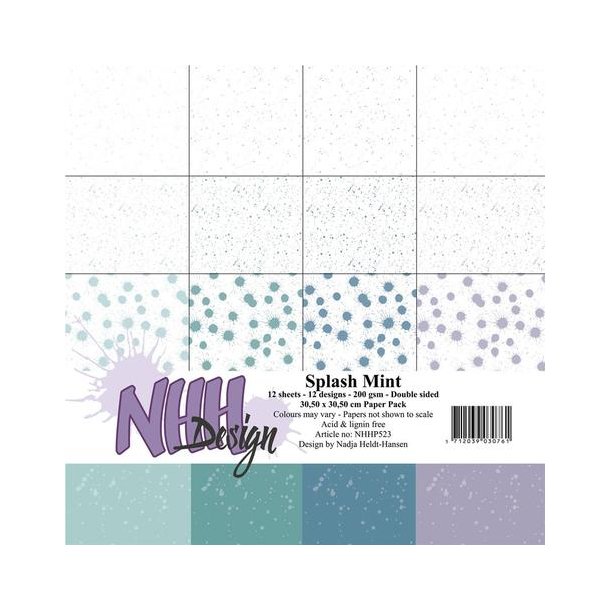 NHH Paperpad 30,5x30,5cm - NHHP523 - Splash Mint