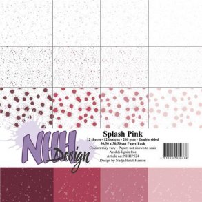 NHH Paperpad 30,5x30,5cm - NHHP524 - Splash Pink
