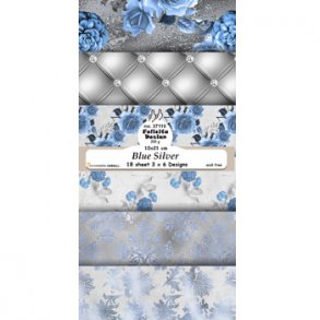 FelicitaDesign - 37110  -Slimcard 10x21 - Blue Silver