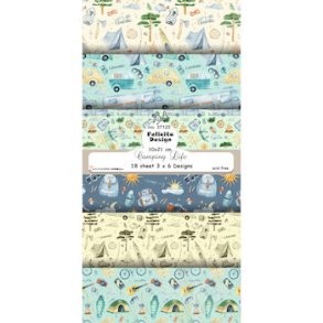 FelicitaDesign - 37125  -Slimcard 10x21 - Camping Life