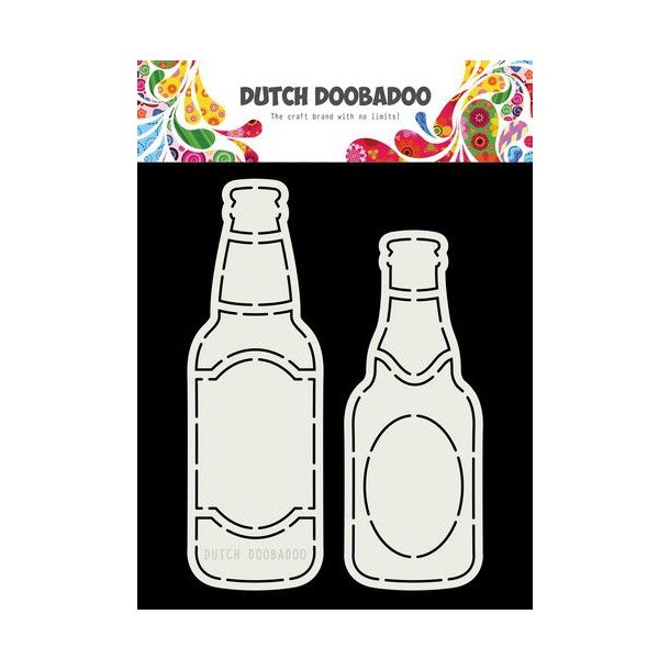 Dutch Doobadoo Card Art - Beer bottles A5 - 470.713.829