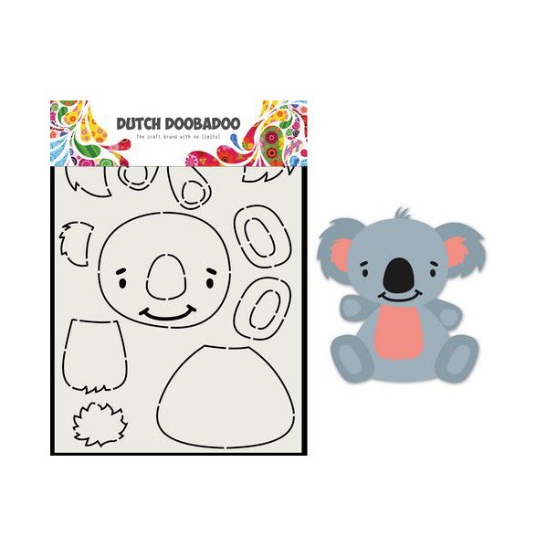 Dutch Doobadoo Card Art - Koala A5 - 470.713.837