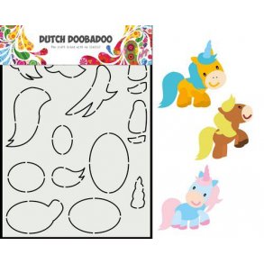 Dutch Doobadoo Card Art - Built up Horse A5 - 470.713.865