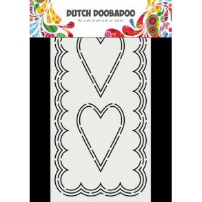 Dutch Doobadoo Slimline Hearts - 470.713.871