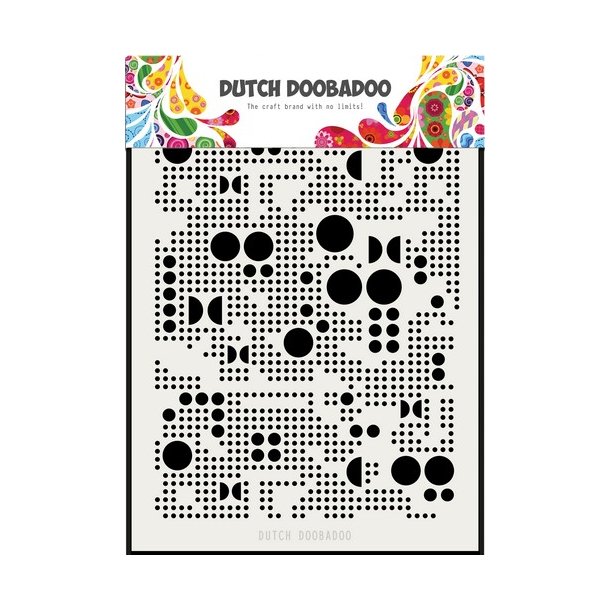 Dutch Doobadoo Mask Art - Mylar Dots A5