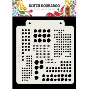 Dutch Doobadoo Mask Art - blobs