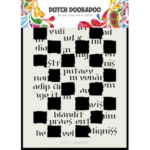 Dutch Doobadoo Mask Art - Script Blocks A5 - 470.715.162