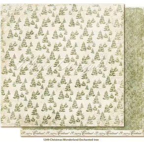 Maja Design Scrapbooking Ark - 1249  - Christmas Wonderland - Enchanted tree