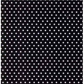 Prikkort 14x28 cm Nr.09 Hvid p sort