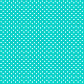 Prikkort 14x28 cm 28 Hvid p Turkis