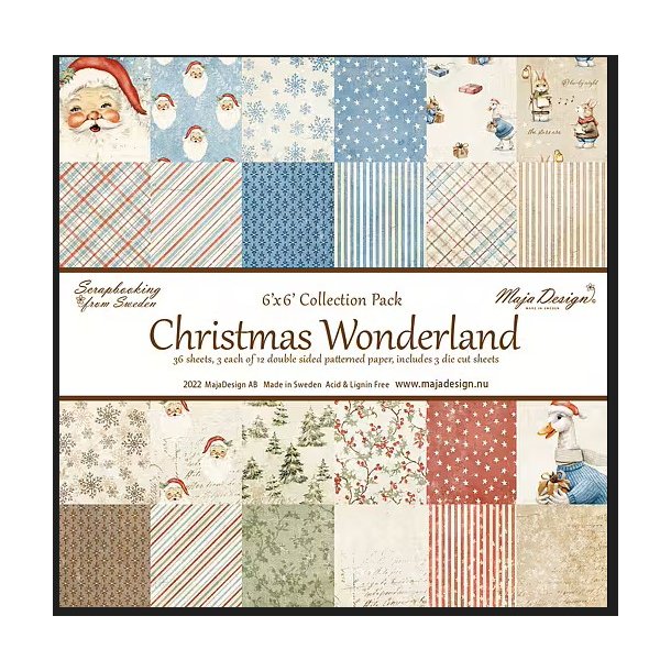 Maja Design Papirblok - Christmas Wonderland - 6x6