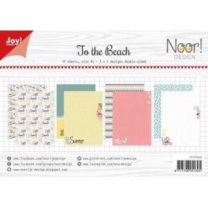 Joy Papirsblok A4 - 12 Ark dobbeltsidet - 6011/0658 - To the Beach