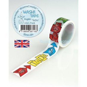 Leane Washi Tape 61.7163 - To Do