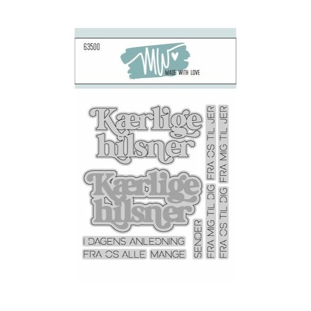 Dies Made With Love K�rlig hilsen 63500