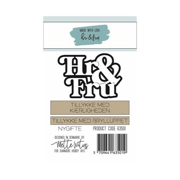 Dies Made With Love Hr&Fru 63501