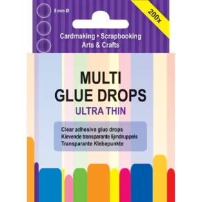 JeJe Multi Glue Drops Ultra Thin 200 stk  8mm