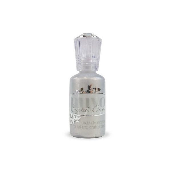 Nuvo Crystal Drops - 655N - Metalic Silver Lining