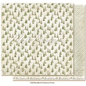 Maja Design Scrapbooking Ark - 1306 - Woodland Christmas - Firtree