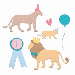 Sizzix-Thinlits Die - 663364 - Party Cats