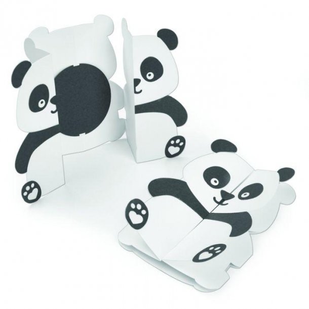 Sizzix-Thinlits Die - 663574 - Panda Card Fold-a-Long