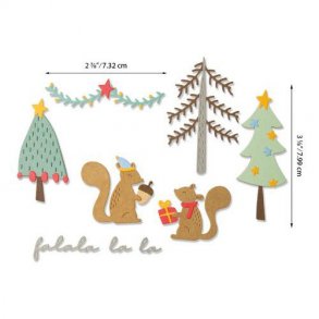 Sizzix Thinlits Die - 664451 - Festive Tails