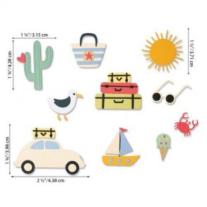 Sizzix Thinlits Die - 664471 - Summer Days