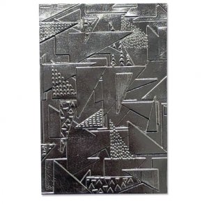 Sizzix Embossing Folder 664528 - Doodle Triangles