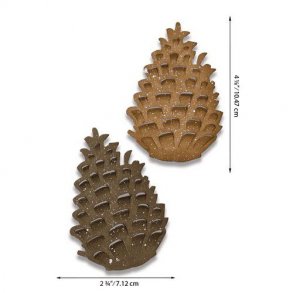 Sizzix-Tim Holtz BIGZ Die - 664756 - Pinecone