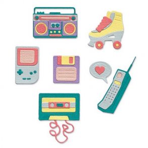 Sizzix Thinlits Die - 665088 - Retro Throwback