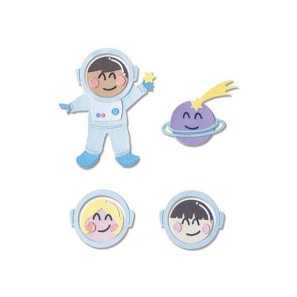 Sizzix Thinlits Die - 665090 - Astronaut