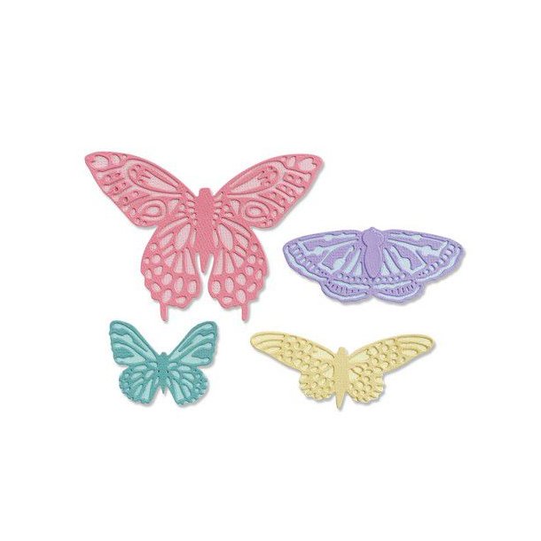 Sizzix Thinlits Die - 665097 - Flutter on