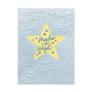 Sizzix - Impresslits Embossing Folder - 665109 - Celestial