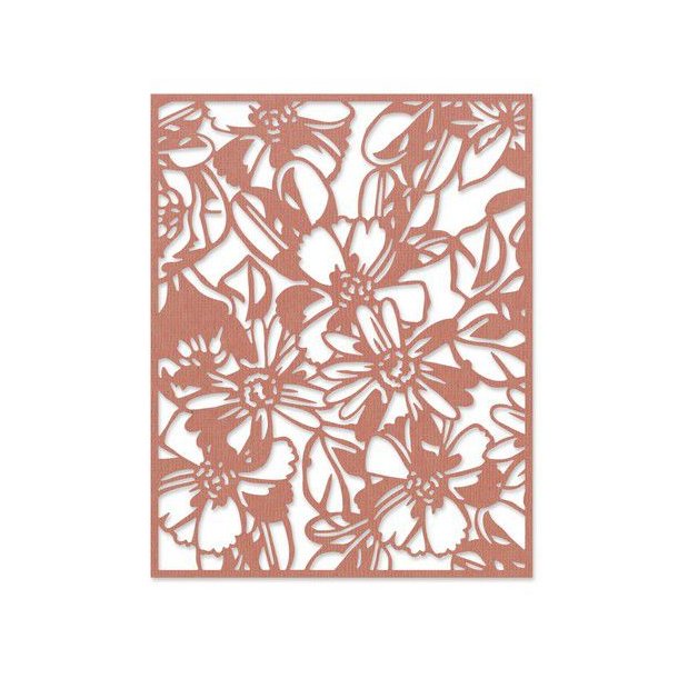 Sizzix -Tim Holtz Thinlits Die - 665203 - Flowery