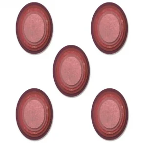 Sizzix -Tim Holtz Thinlits Die - 665368 - Stacked Tiles - Ovals