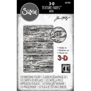 Sizzix - Tim Holtz Embossing 665460 Mini Lumber