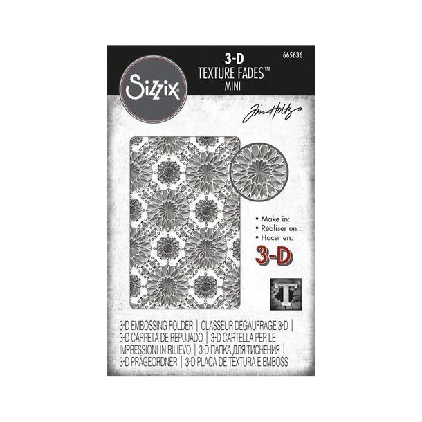 Sizzix - Tim Holtz Embossing 665636 Mini Kaleidoscope