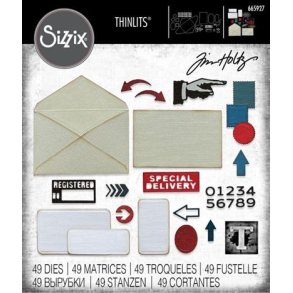 Sizzix / Tim Holtz  - Thinlits Die - 665927