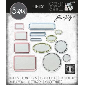 Sizzix / Tim Holtz  - Thinlits Die - 665929